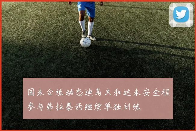 国米合练动态迪乌夫和达米安全程参与弗拉泰西继续单独训练